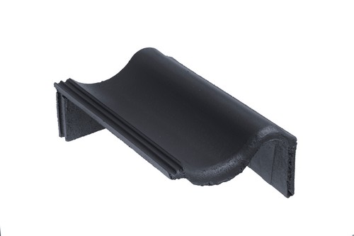 BMI Brugse pan novo+ zwart chaperongevelpan re 90°
