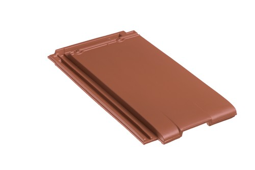 BMI Tuile Plat natuurrood ventilatiepan