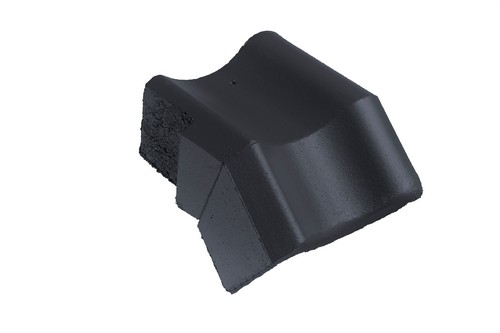 BMI Brugse pan novo+ zwart knikgevelpan li 140°