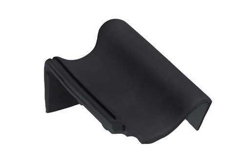 BMI OVH 206 zwart glazura chaperongevelpan re 70°