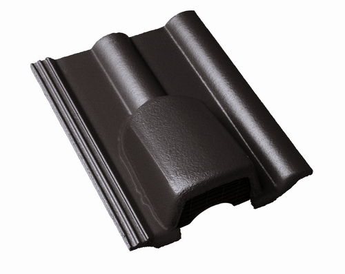BMI Frankfurter novo+ granietgrijs ventilatiepan