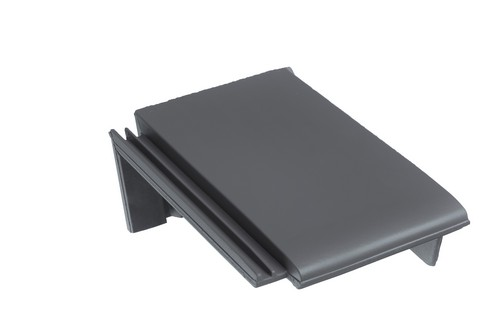 BMI Tuile Plat platinagrijs chaperongevelpan re 70°