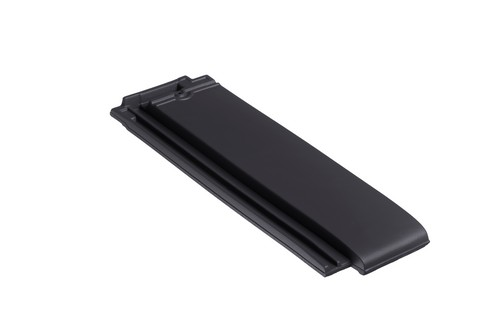 BMI Tuile Plat zwart vol donker halve pan