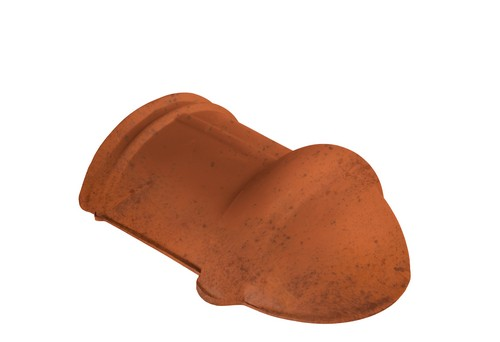 BMI 1880 oud rood halfronde hoekkeperbeginvorst