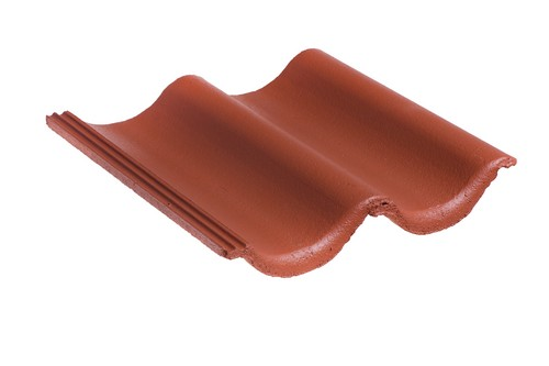 BMI Brugse pan novo+ rood dubbele dakpan