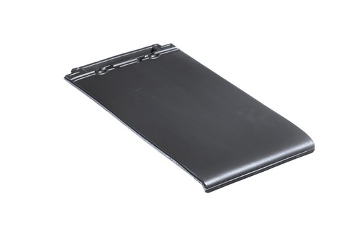 BMI Tuile Plat platinagrijs linker eindpan