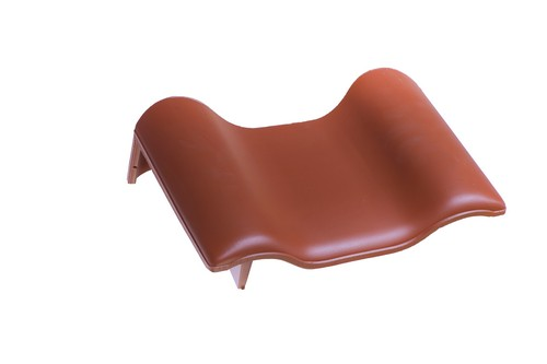 BMI Rubin 9V koperrood chaperongevelpan li 90°