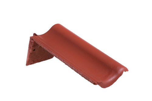 BMI Low Pitch System natura rood halve chaperonpan 90°