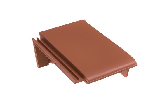 BMI Tuile Plat natuurrood chaperongevelpan re 70°
