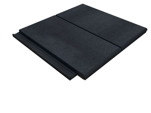 BMI Horizon novo+ zwart dubbele dakpan
