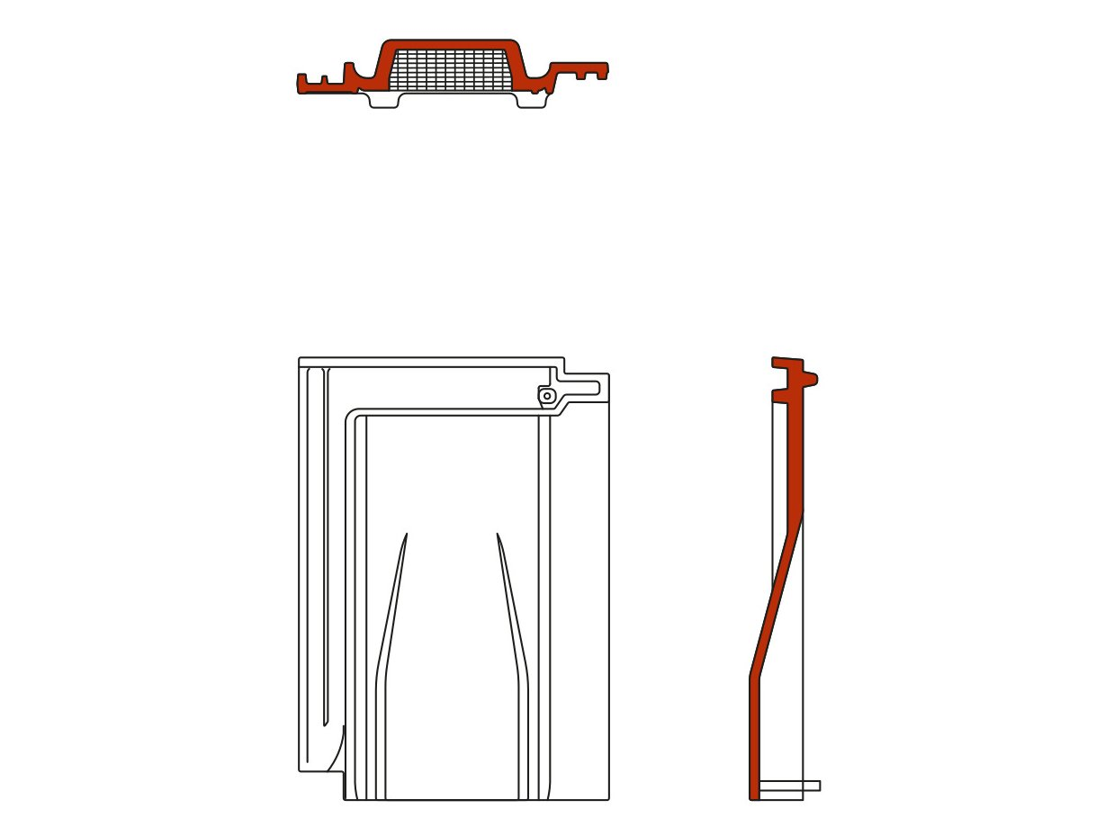 BMI Belmont moka ventilatiepan