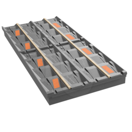 Keylite dakraam ICP 05 78x118 cm gord verd. stof