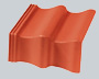 S-pan Onderpan LL glnz Oranjerood (201)