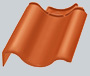 H-14 Gevelpan Ned. model li Rood (602) Eng