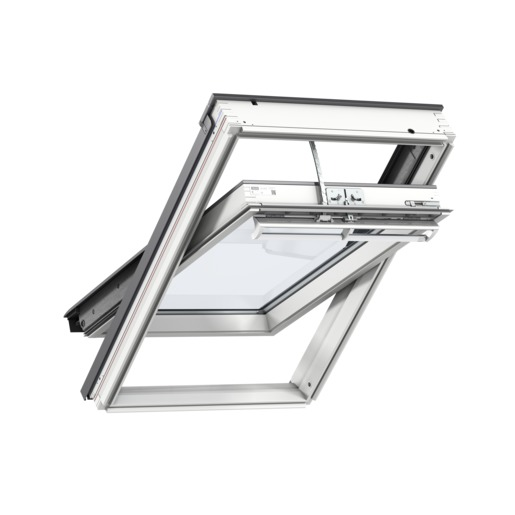 INTEGRA, wit afgelakt, veiligheidsglas GGL SK08 207021A 114x140 cm