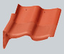 S-pan Knikgevelpan li bi 90 2000 S Oranjerood (301)