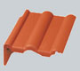 Finkenberger Gevelpan li (uitsp 90) LL glnz Graniet (272)
