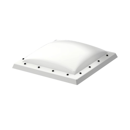 Lichtkoepel opaal polycarbonaat ISD 060090 0110G