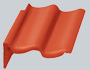 S-pan Gevelpan li (uitsp 90) 2000 S Oranjerood (301)