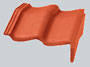 S-pan Knikgevelpan re bu 110 LL glnz Oranjerood (201)