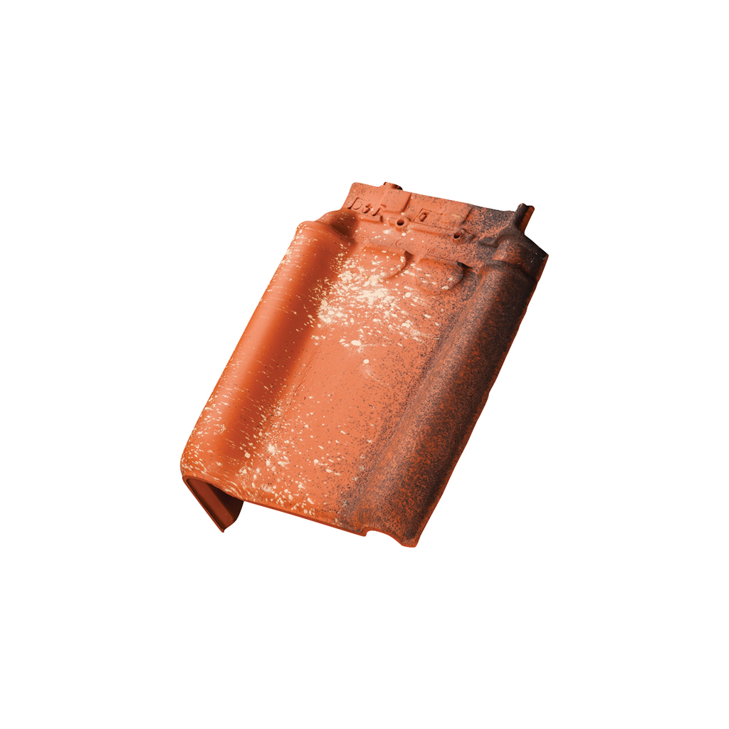 TdN44 linker gevelpan oud latem rood