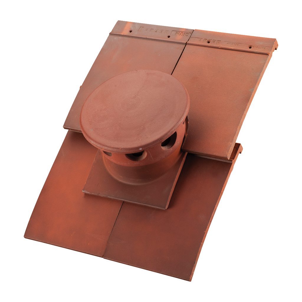 L301 doorvoerpanset 100 mm amarant engobe