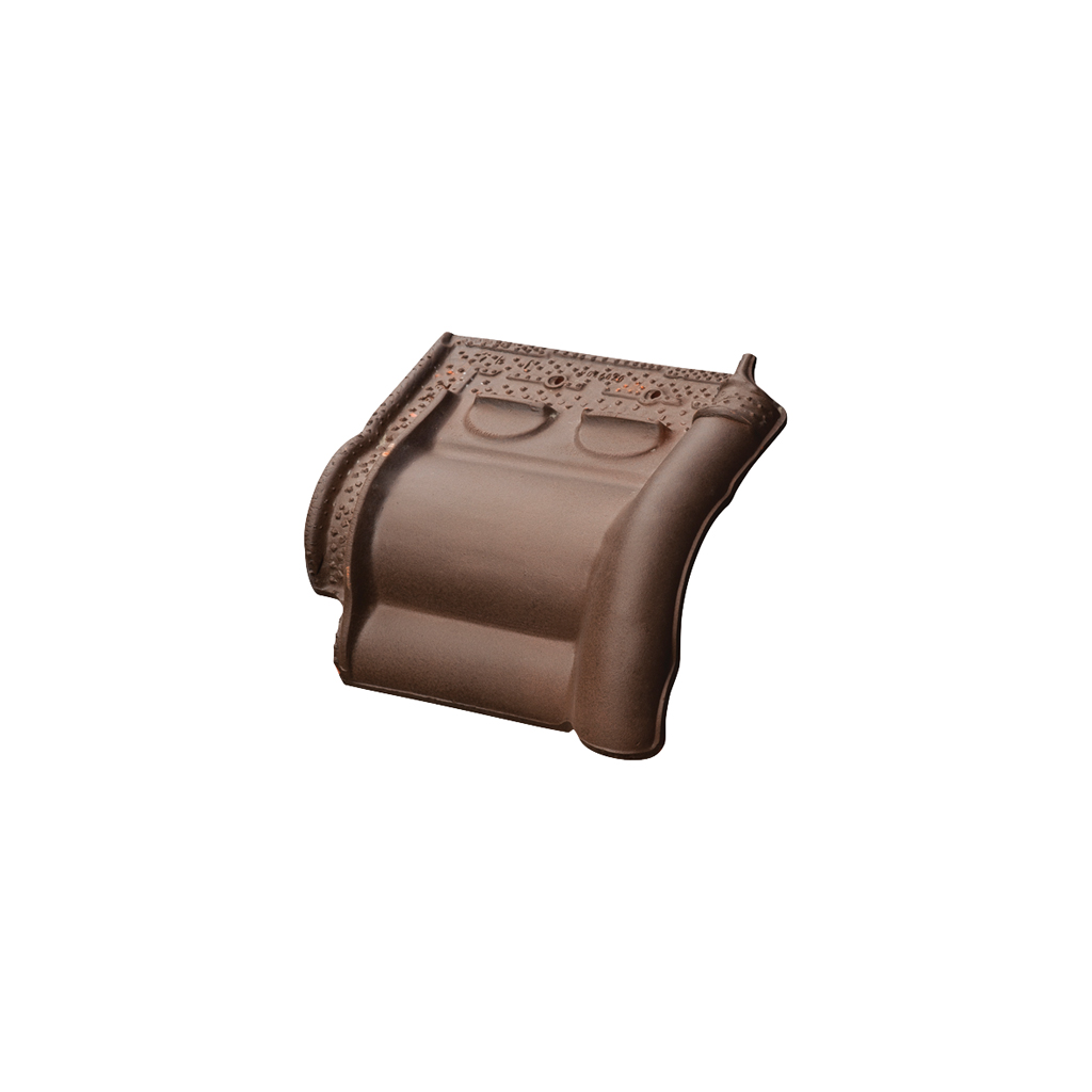 TdN44 knikpan 135gr oud koper