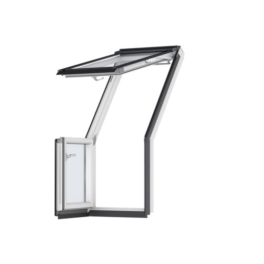 Onderelement tbv GEL, wit gelakt, vast VEC M35 2065G 78x109 cm