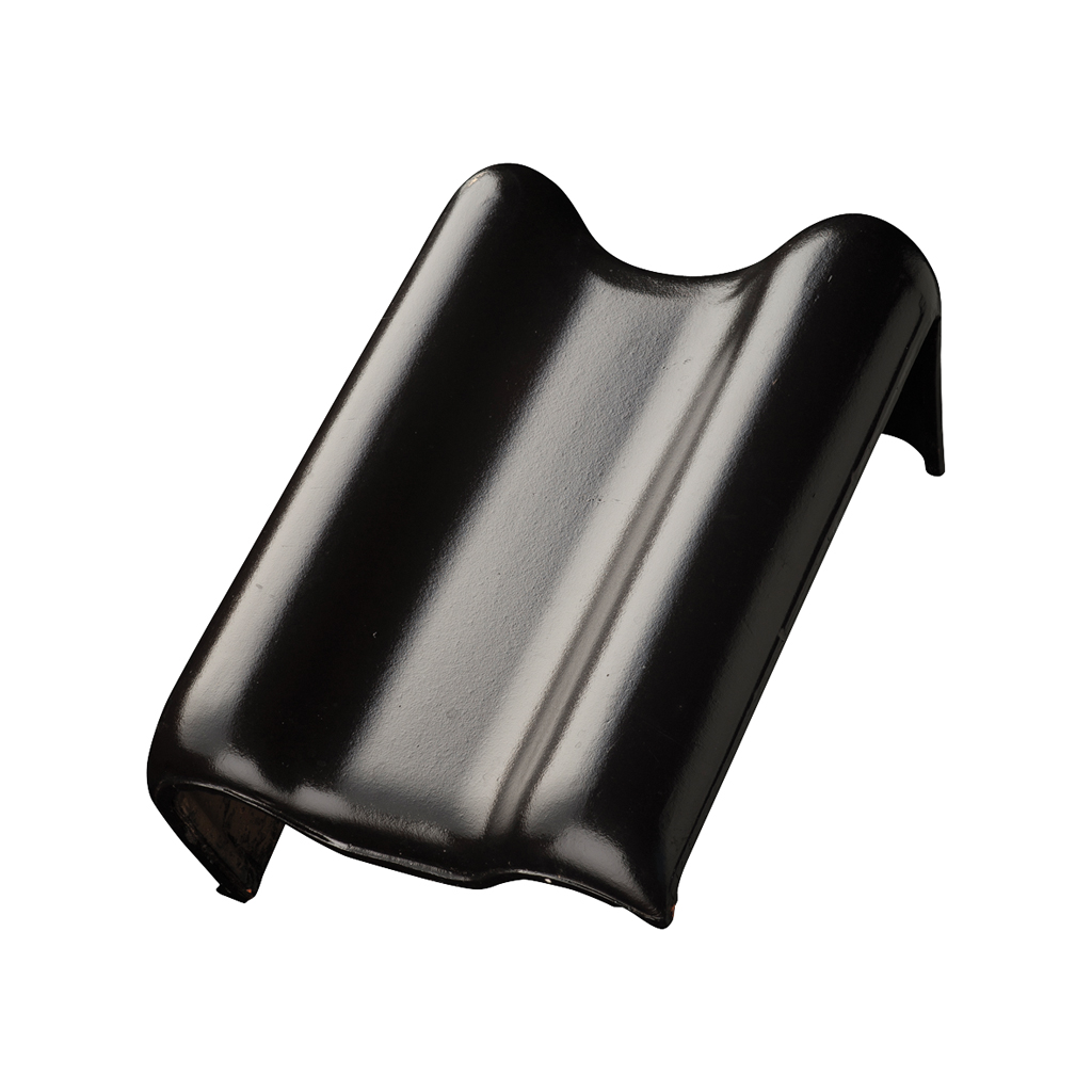 Alegra 10 linker gevelchaperonpan zwart edel-engobe