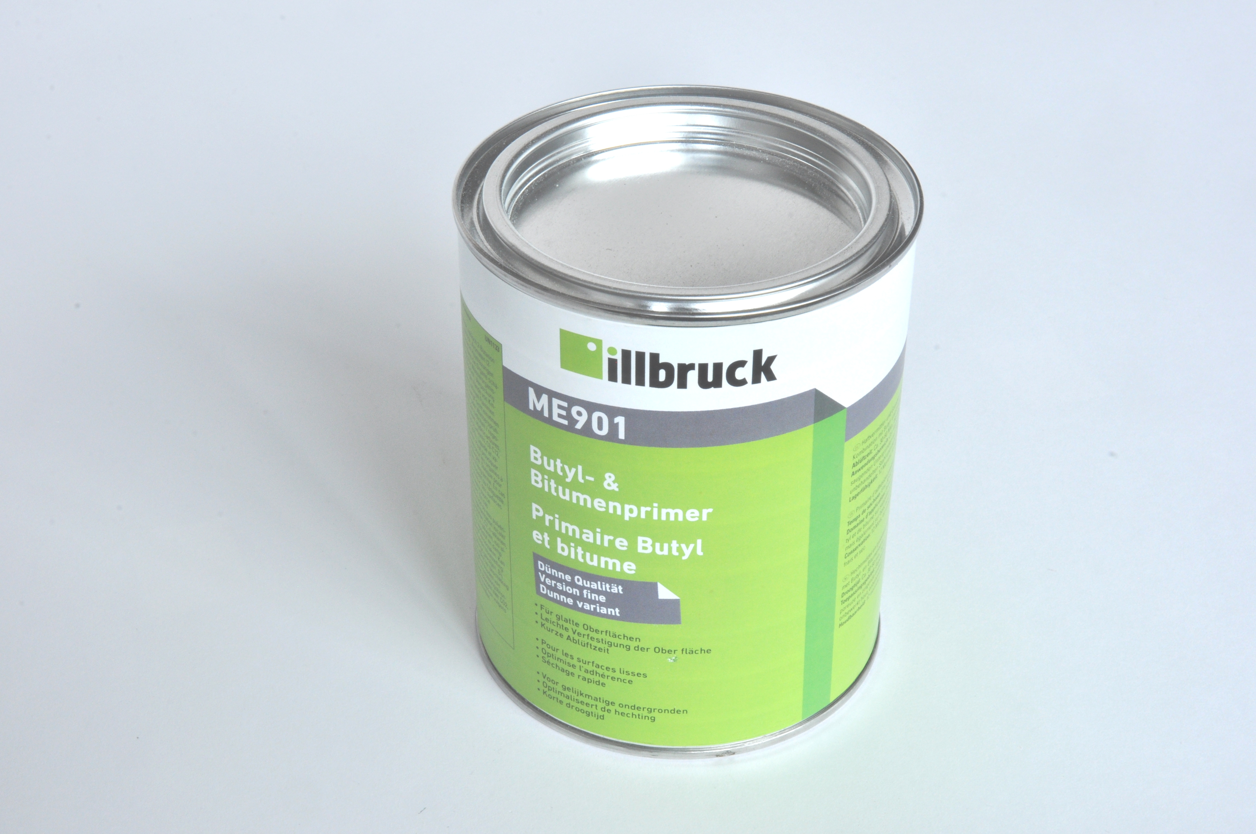 IsoBouw Butyl en bitumen primer bus 1 ltr