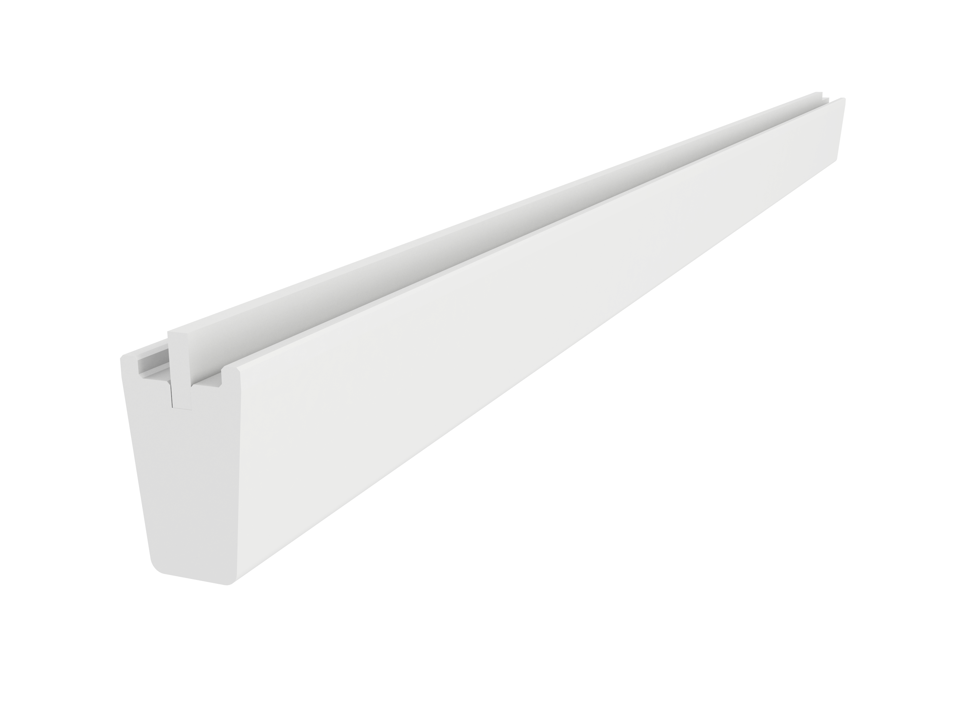 Ondersteuningsbalk 18mm, wit, 350cm EBY W35 2000