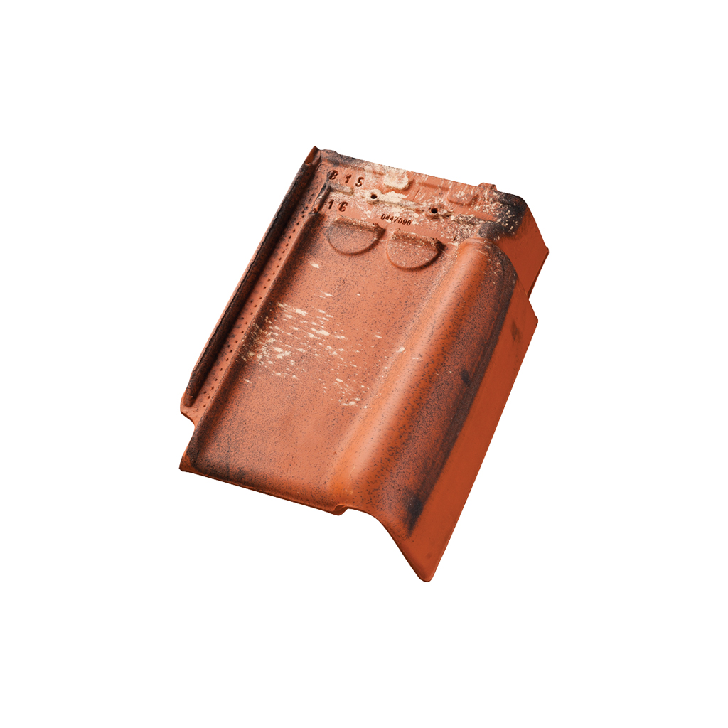 TdN44 rechter gevelpan oud latem rood