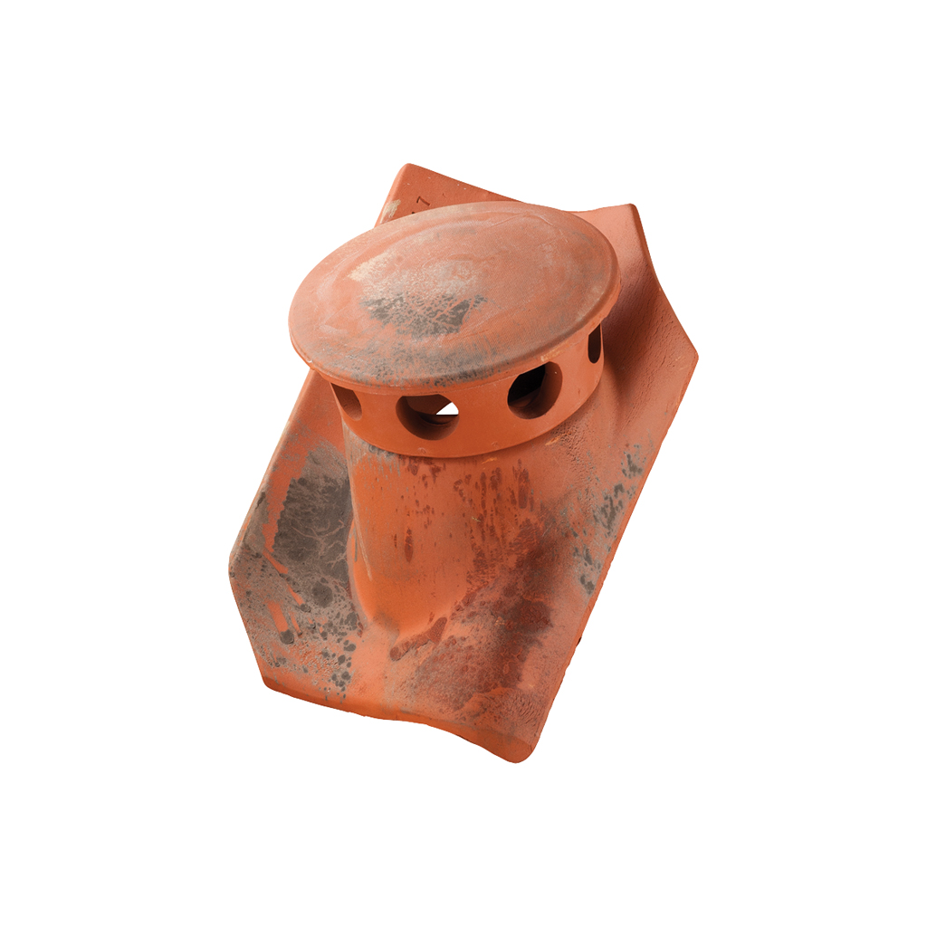 OH451 dakdoorvoerset 100 mm vieilli rood