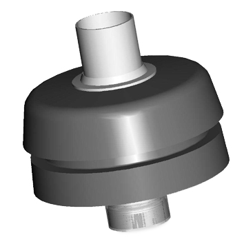 Ubbink T120 PP kap 80 grespotaansl.
