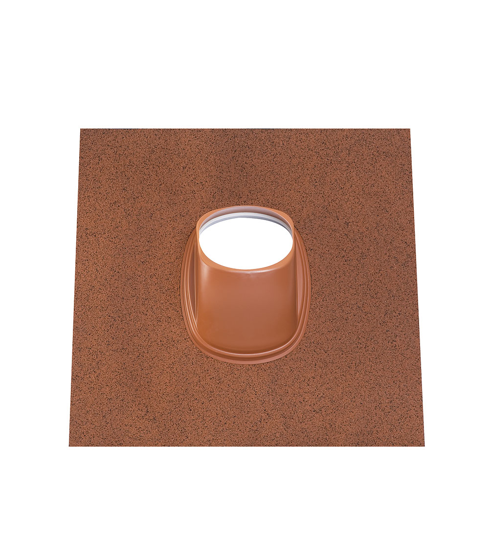 Ubbink Pan ubiflex 131 500x500 5-25 gr. n.rood knobbel