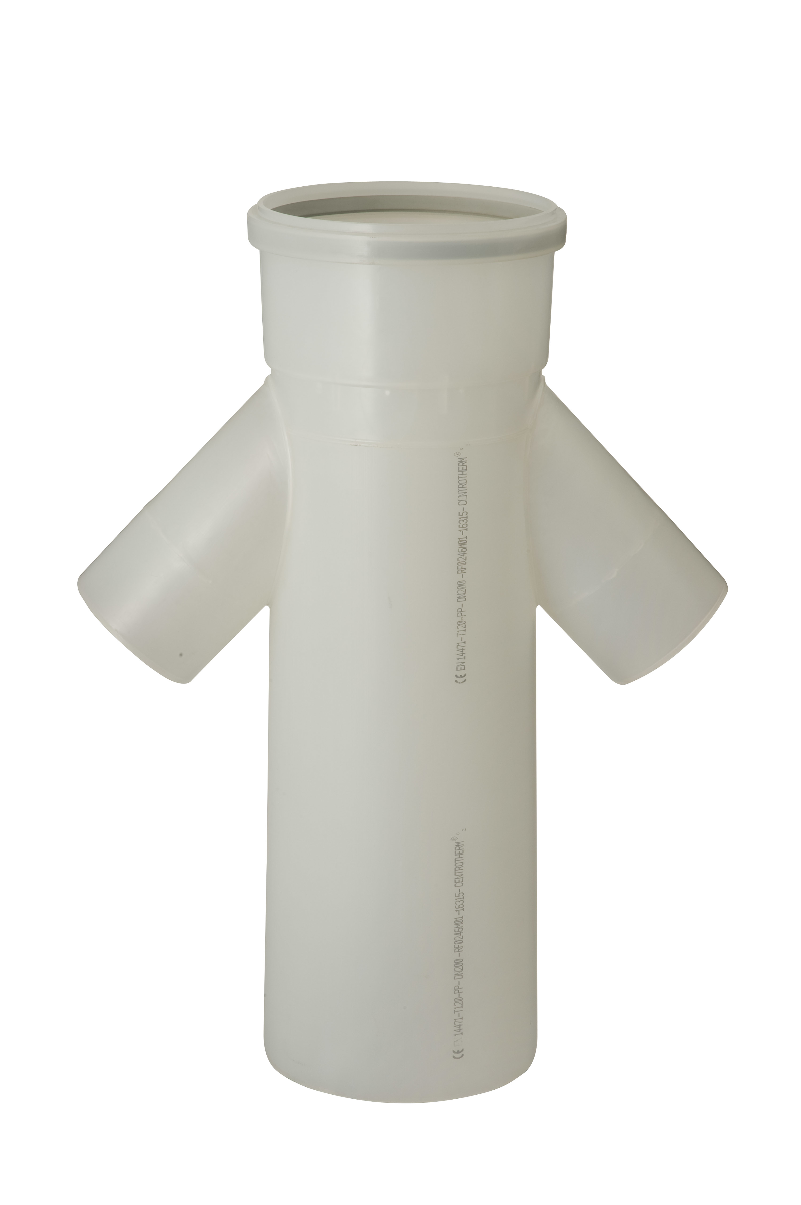 Ubbink Rolux Cascade Collector PP 200-2x110 transparant