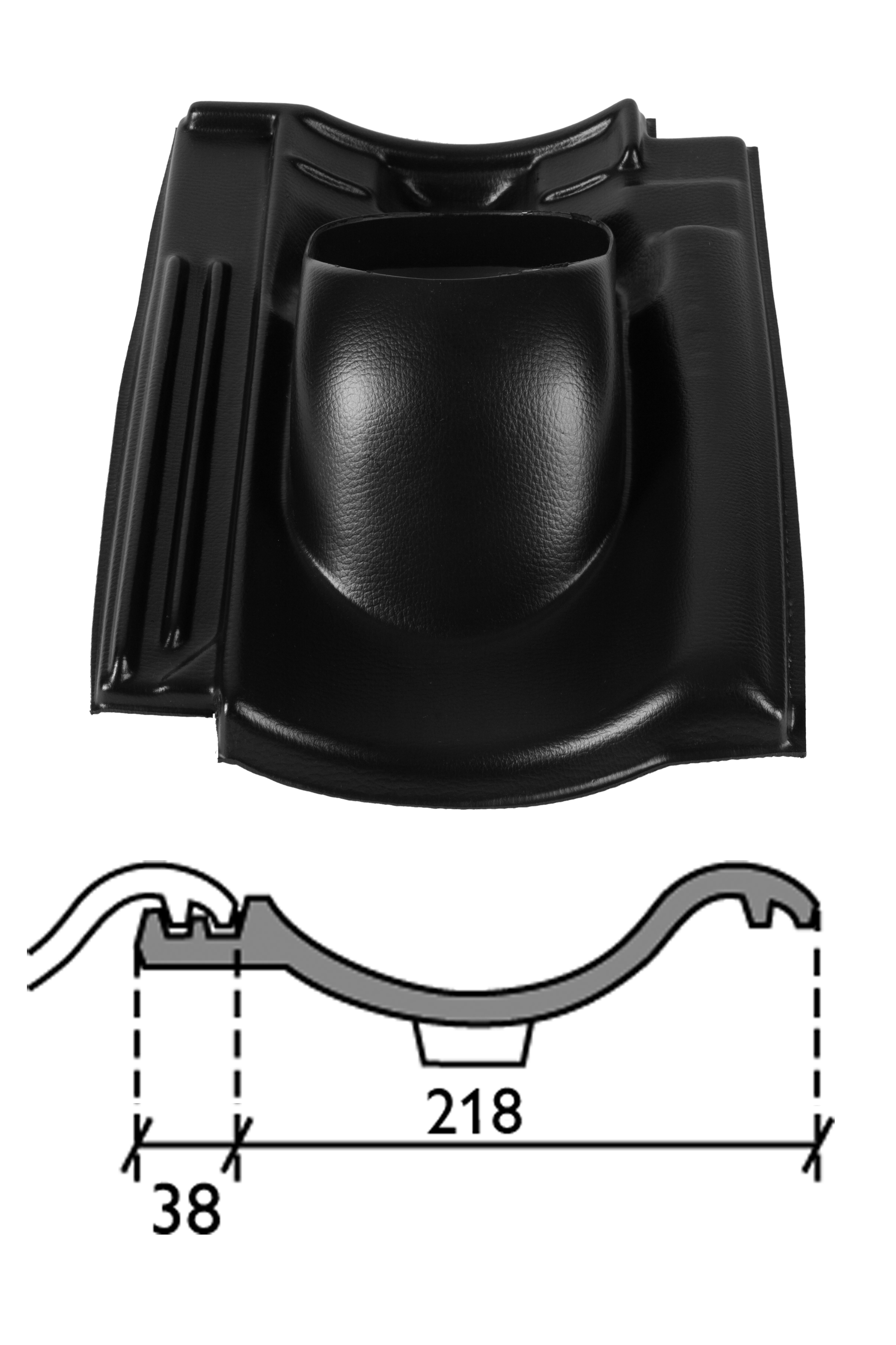 Ubbink Pan Verbeterd Holle Var. 131mm 25-45gr 1pans (VHV)