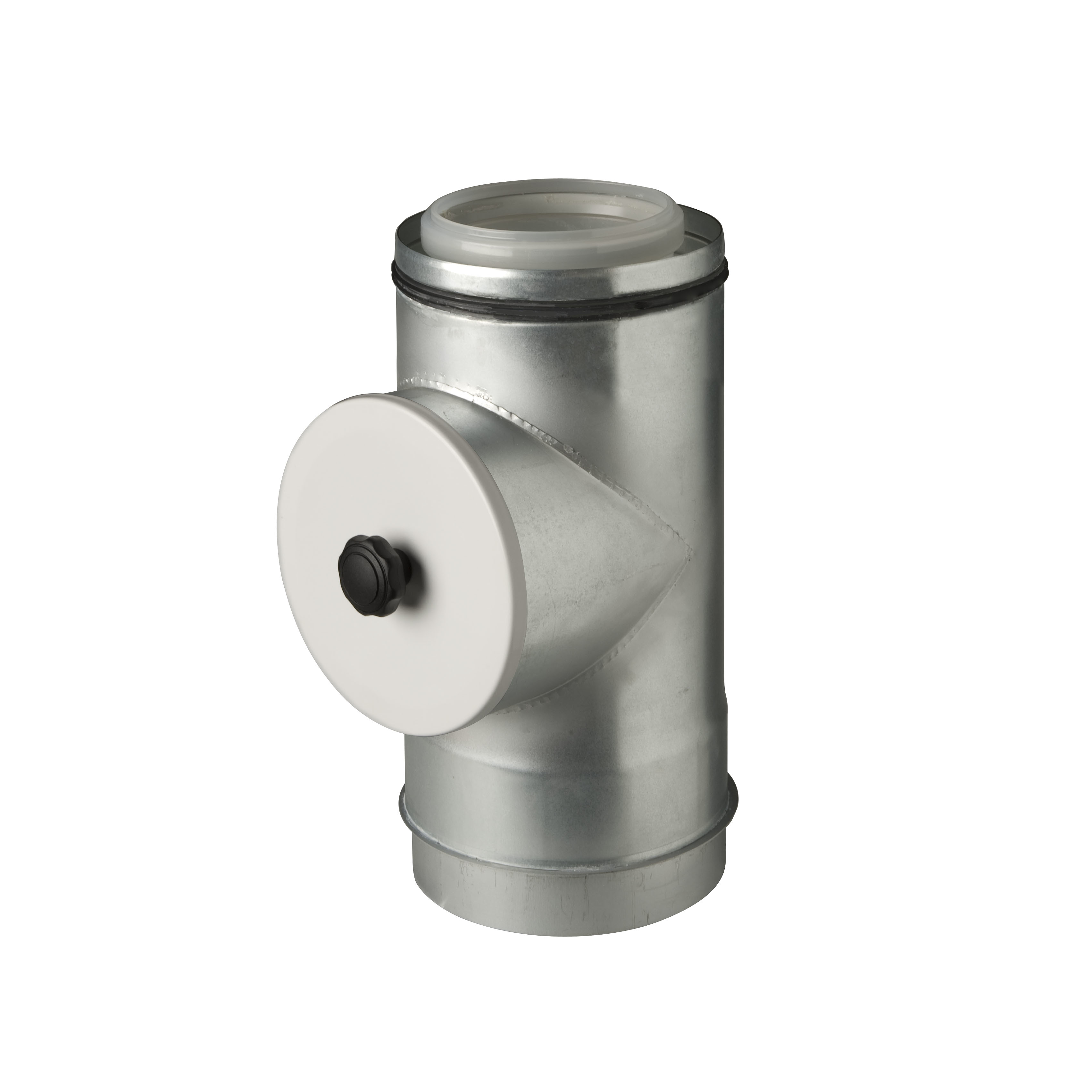 Ubbink Inspectiebuis CLV - diam 80/130 - PPTL/metaal