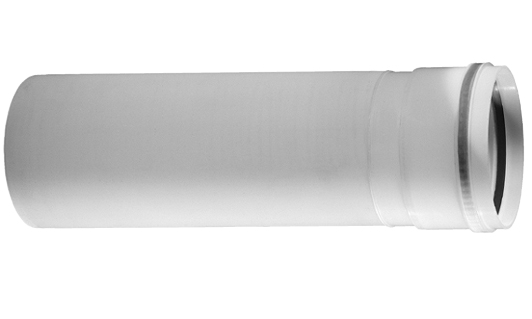 Ubbink Rolux T120 PP Cascade Verlengbuis 250 mm L= 500 mm