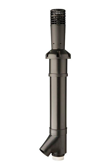 Ubbink Multivent 5V Combi 2x diam 125 1650mm zwart