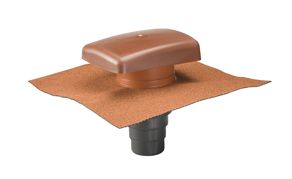 Ubbink Ubiflex rioolontluchtingspan RVT 200 natuurrood