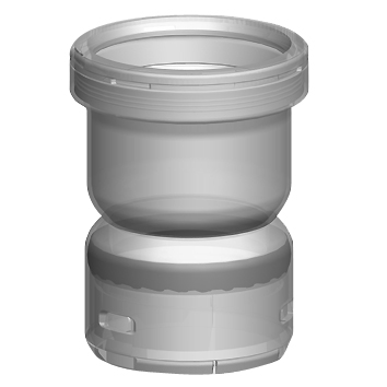 Ubbink Flex 60 Koppelstuk M-F