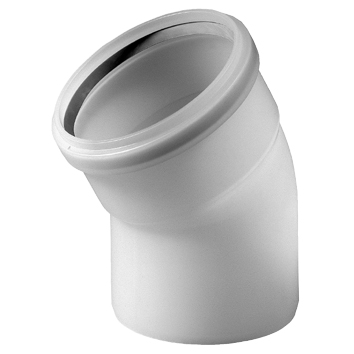 Ubbink Rolux T120 PP Cascade Bocht diam 200 mm 45 gr.