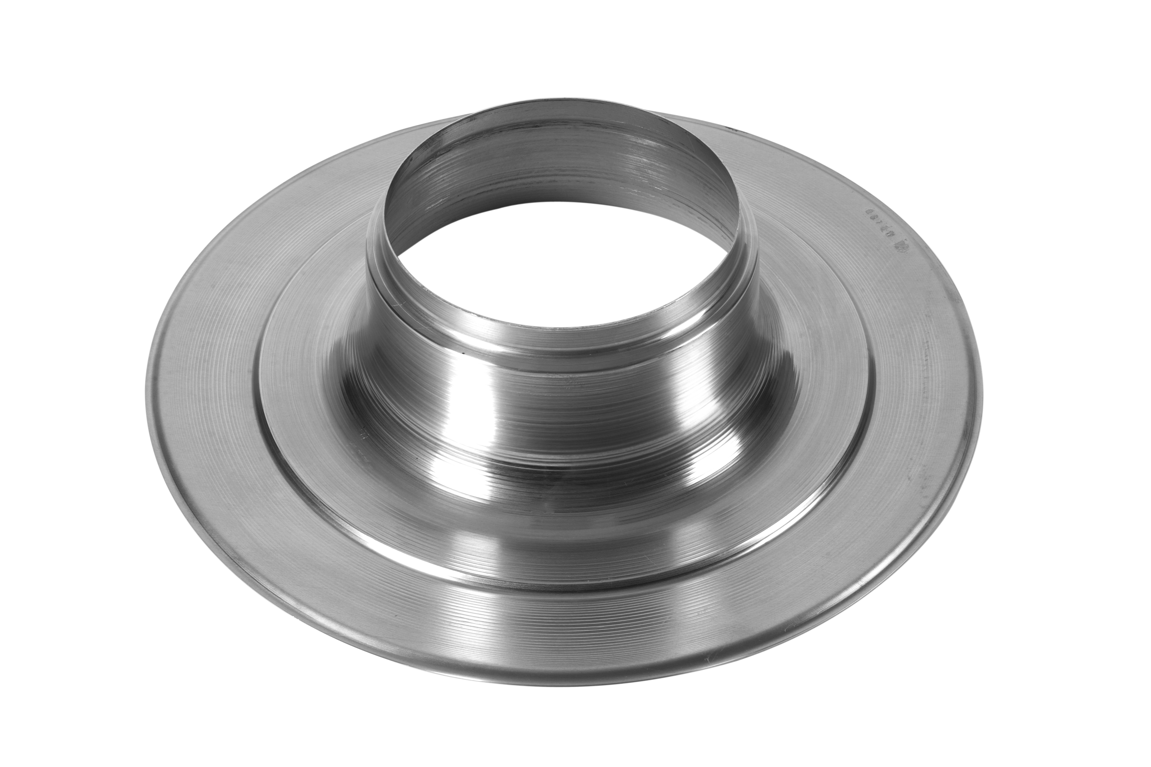 Ubbink Plakplaat ALU voor diam 125/166 diam 219 0 gr.