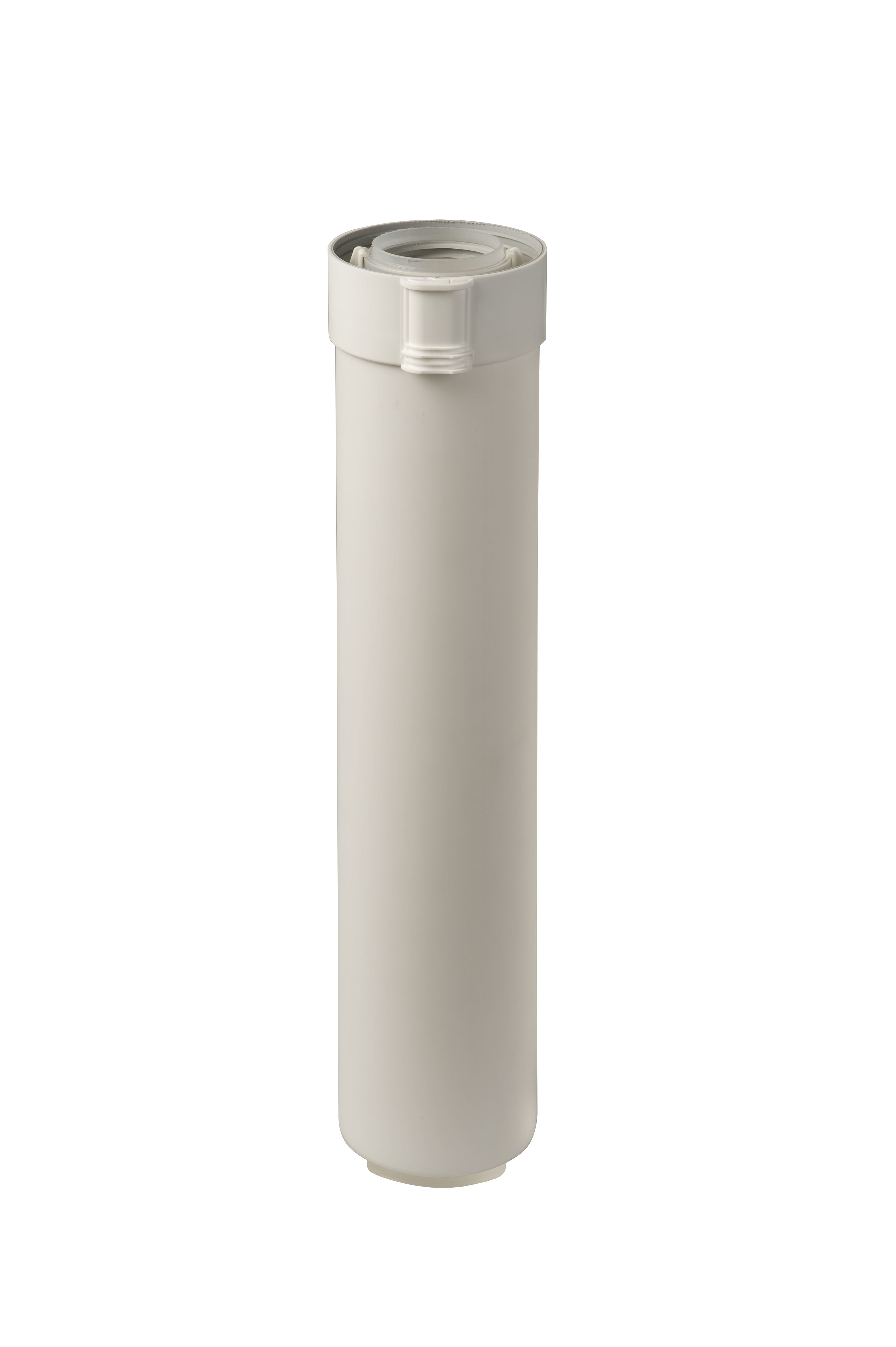 Ubbink Klb.sys. verl.b. 1000mm Conc diam60/100 PP/KS wit
