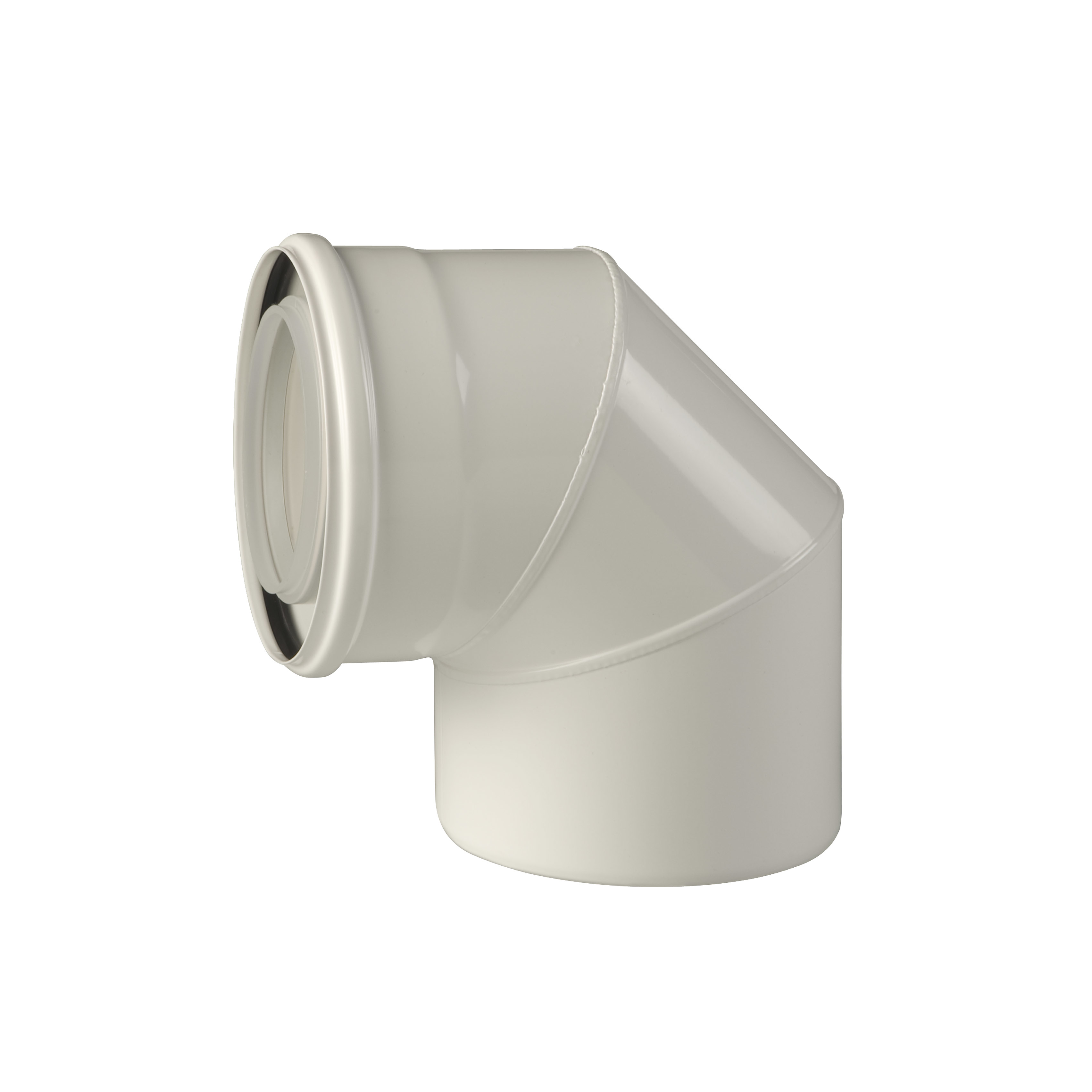 Ubbink UbiFit Bocht 87gr. Push-Fit Conc PP/metaal 100/150