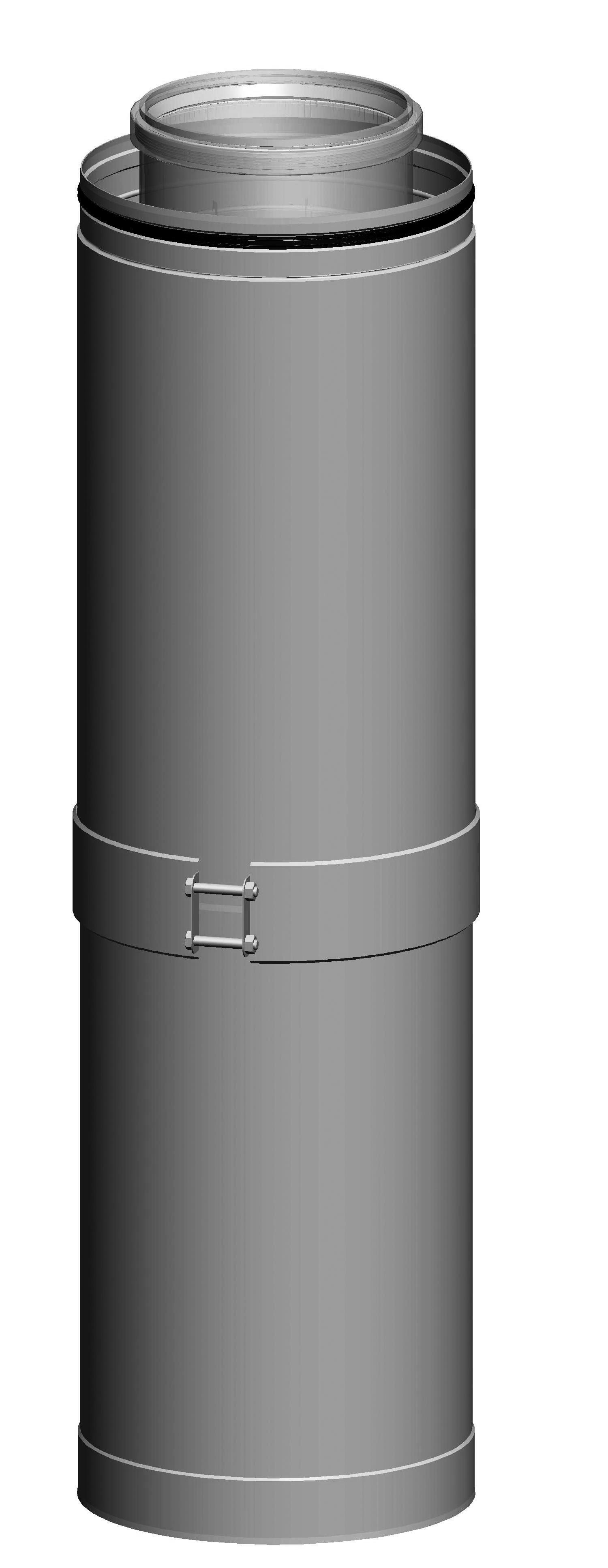 Ubbink CLV conc 160/250 Verlengbuis telescopisch