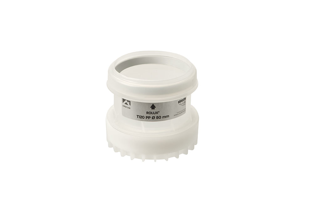 Ubbink Rolux T120 PP koppelstuk flex/mof diam 80 mm