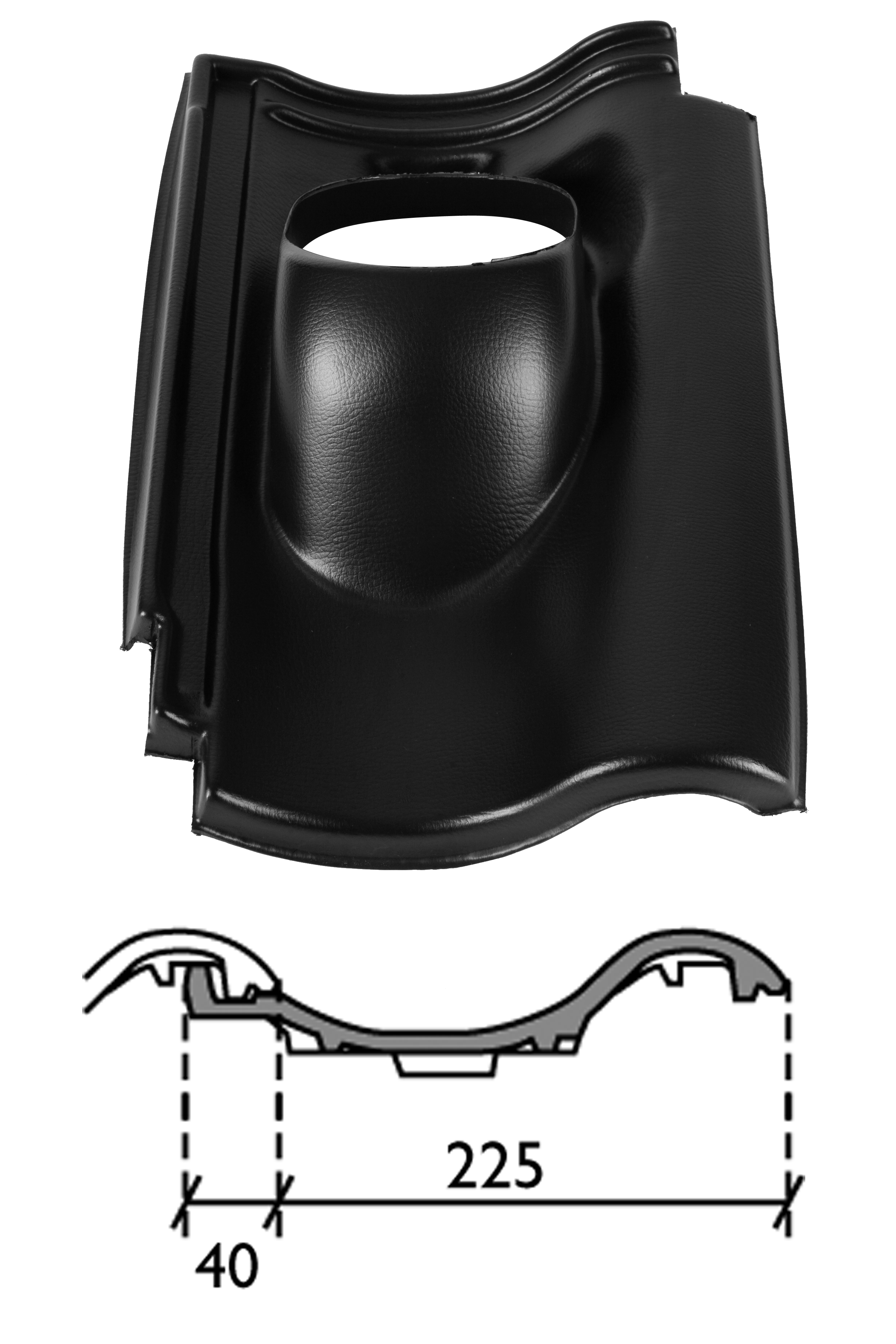 Ubbink Pan De Nieuwe Hollander 131mm 25-45gr 1 pans (DNH)