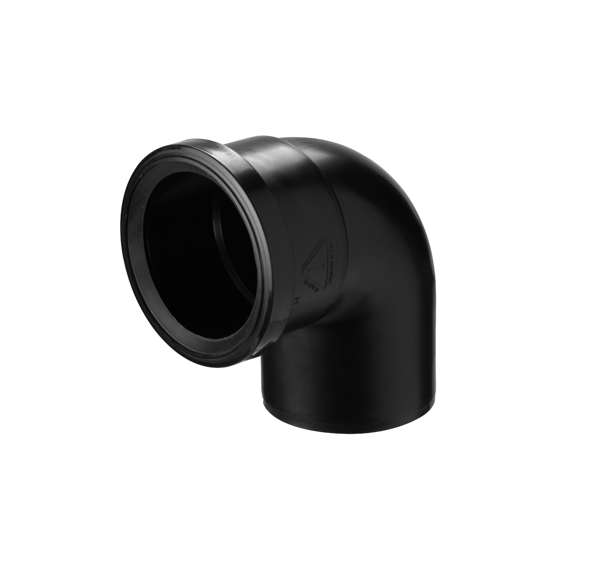 Ubbink Rolux PE bocht diam 100 mm 87 gr. luchttoevoer